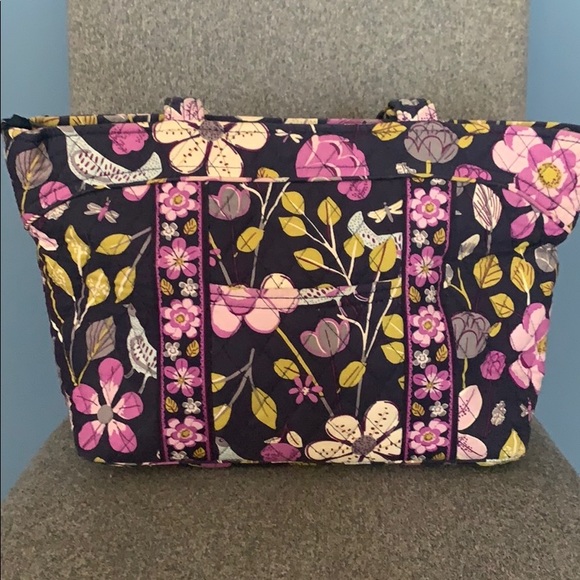 Vera Bradley Handbags - Vera Bradley Shoulder Bag Floral Nightingale